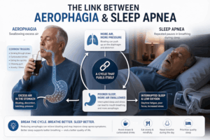 Aerophagia and Sleep Apnea
