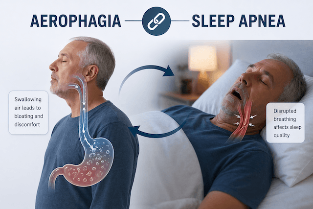 Aerophagia and Sleep Apnea: What Ten Years of CPAP Taught Me About Swallowing Air