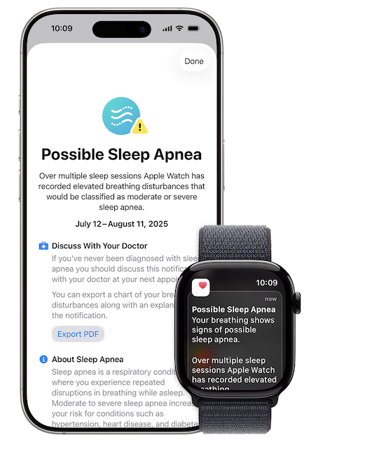 apple watch sleep apnea