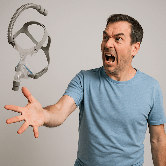 why does my cpap mask leak