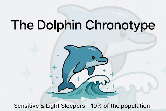 Dolphin Sleep Chronotype: Light Sleepers Are Wired Differently